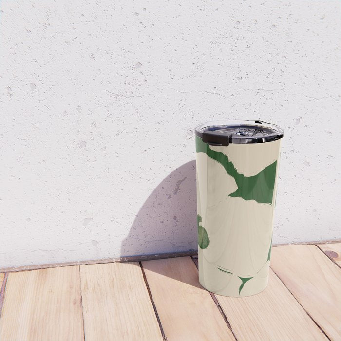Abstract Flowers 3 Travel Mug Gallery Image 4