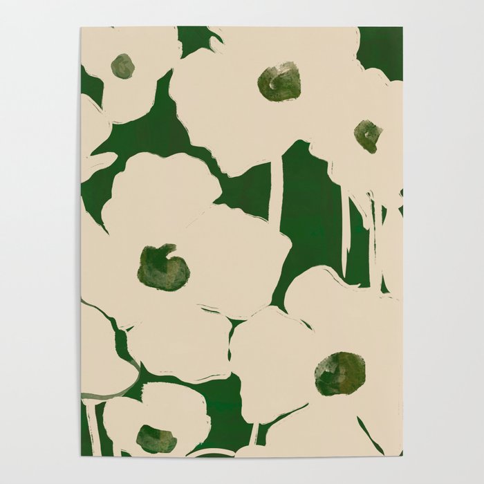Abstract Flowers 3 Poster Gallery Image 1