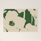 Abstract Flowers 3 Welcome Mat Gallery Image 1
