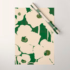 Abstract Flowers 3 Wrapping Paper Gallery Image 1