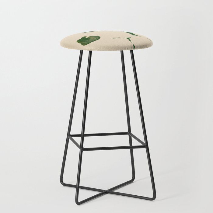 Abstract Flowers 3 Stool Gallery Image 1