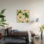 Abstract Flowers 3 Wood Wall Art Gallery Image 2