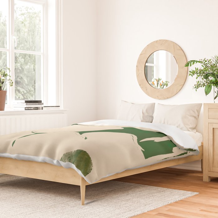 Abstract Flowers 3 Duvet Cover Gallery Image 2