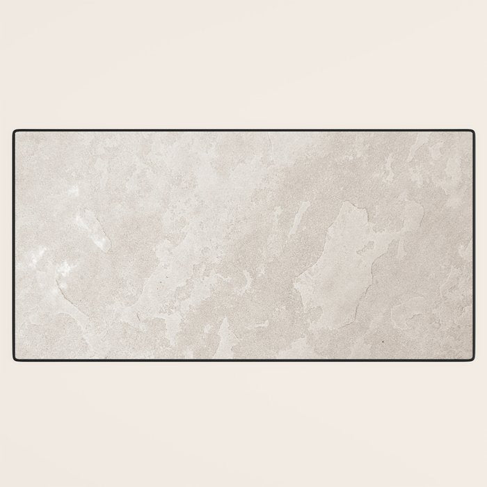 tan plaster stone finish look Desk Mat Gallery Image 3