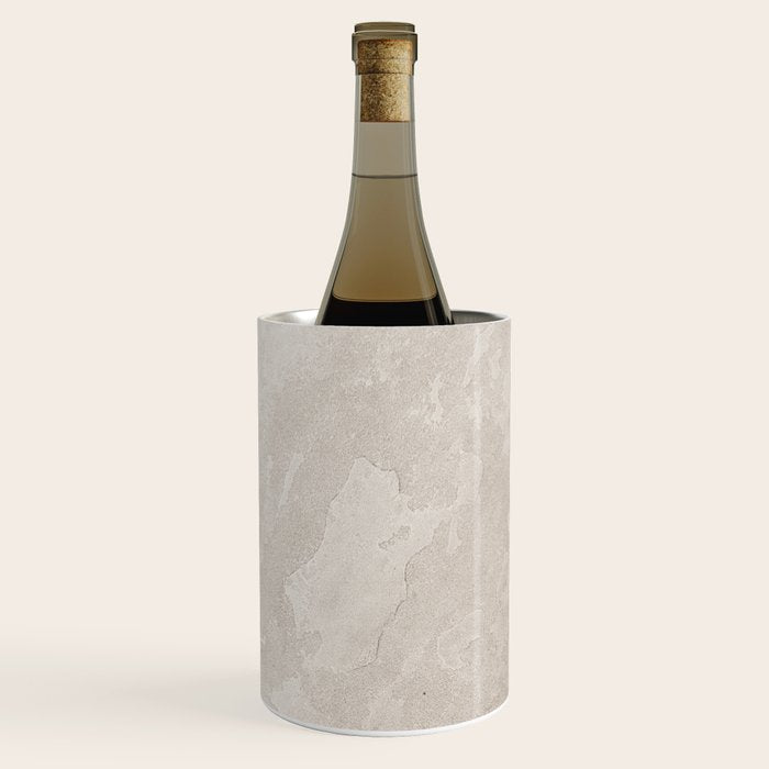 tan plaster stone finish look Wine Chiller Gallery Image 3