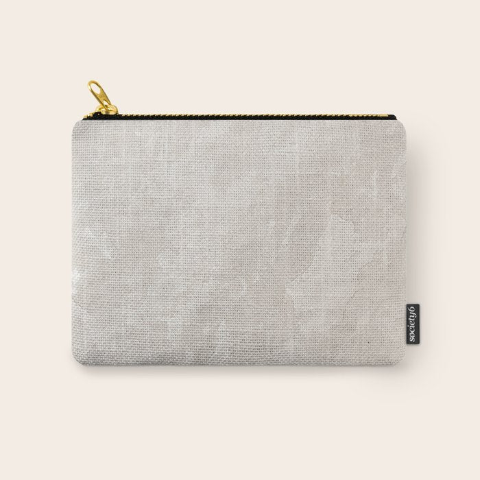 tan plaster stone finish look Carry All Pouch Gallery Image 1