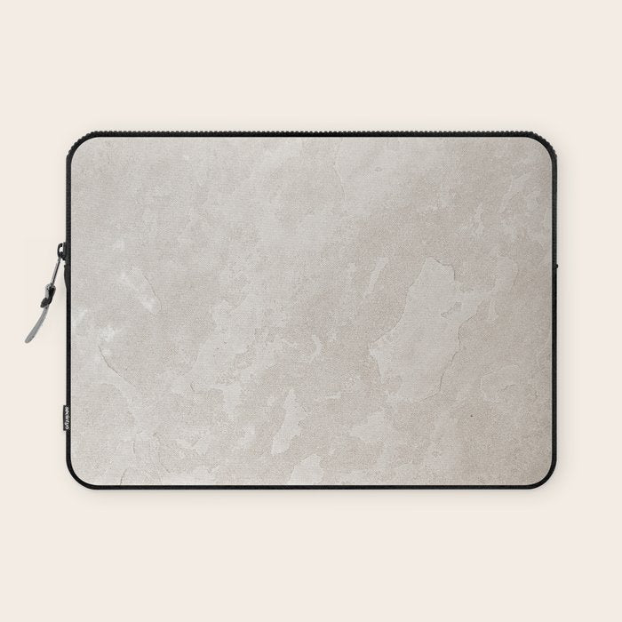 tan plaster stone finish look Laptop Sleeve Gallery Image 1