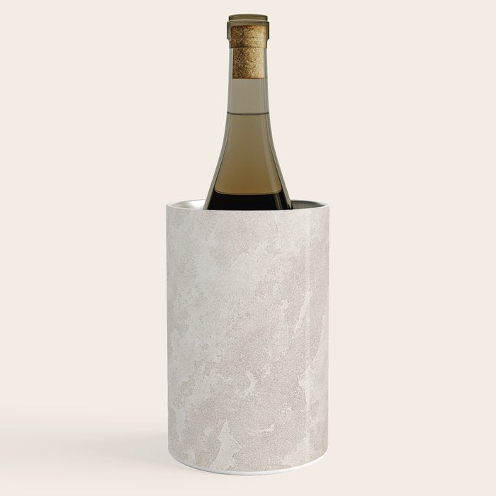 tan plaster stone finish look Wine Chiller Gallery Image 1