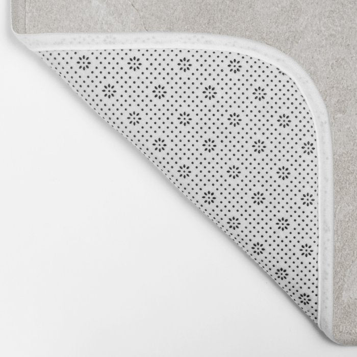 tan plaster stone finish look Bath Mat Gallery Image 2