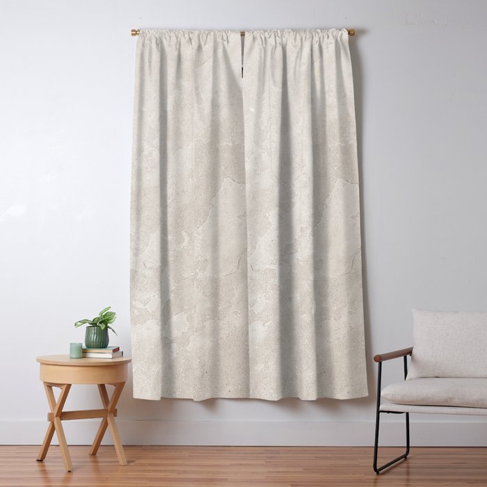 tan plaster stone finish look Window Curtain Gallery Image 5