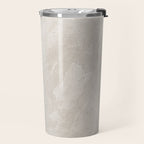 tan plaster stone finish look Travel Mug Gallery Image 2