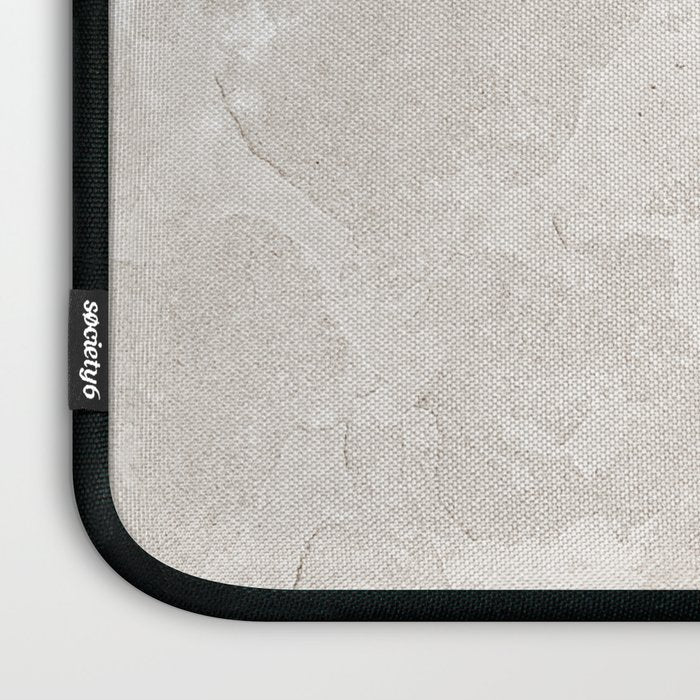 tan plaster stone finish look Laptop Sleeve Gallery Image 3