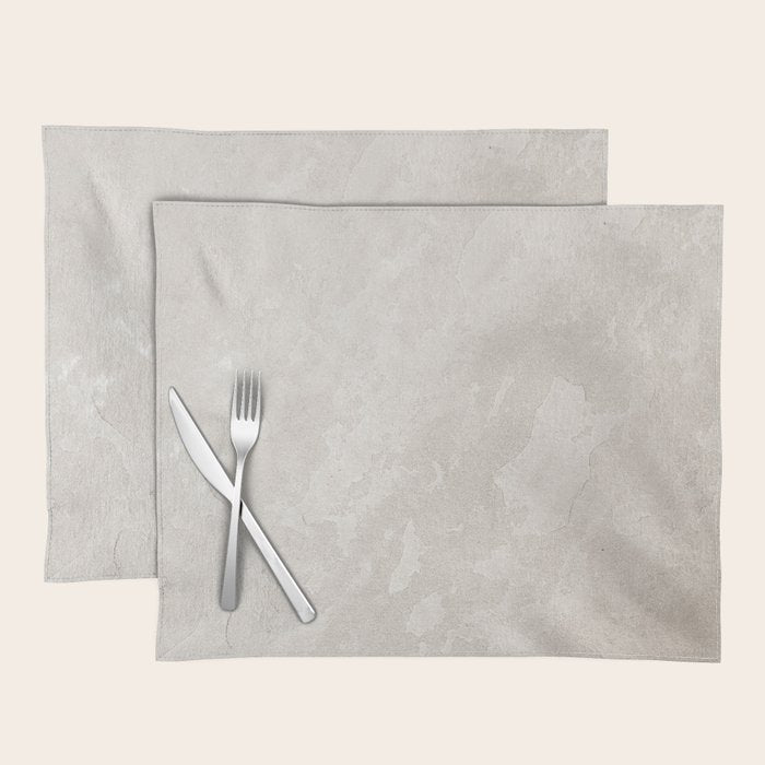 tan plaster stone finish look Placemat Gallery Image 1