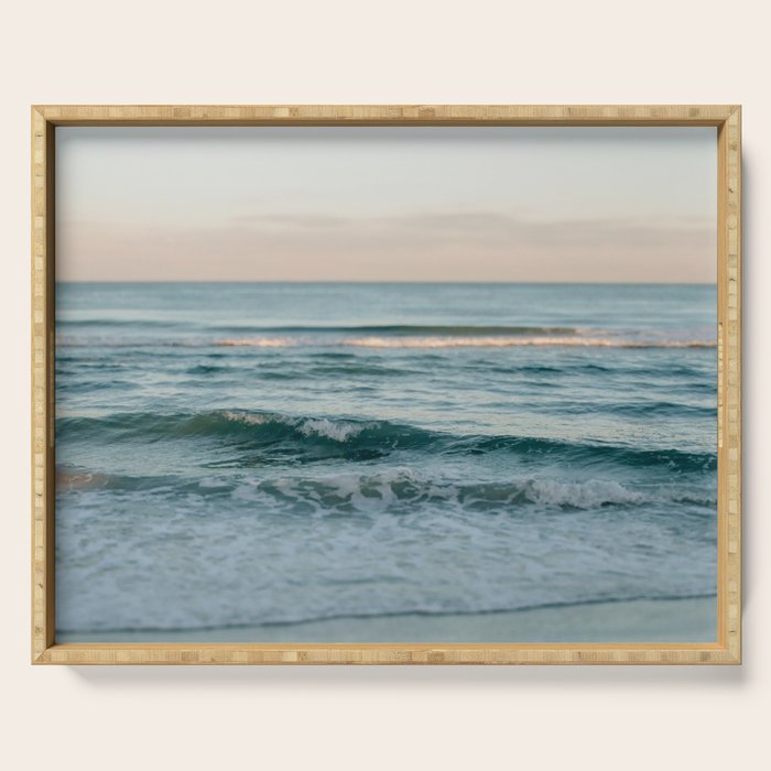 Blue Morning Serving Tray Gallery Image 1