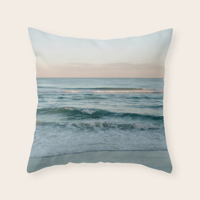 Blue Morning Throw Pillow Gallery Image 6