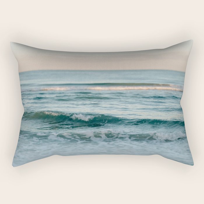 Blue Morning Rectangular Pillow Gallery Image 2