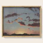 "Cloud Study" by Knud Baade, 1838 Serving Tray Gallery Image 1