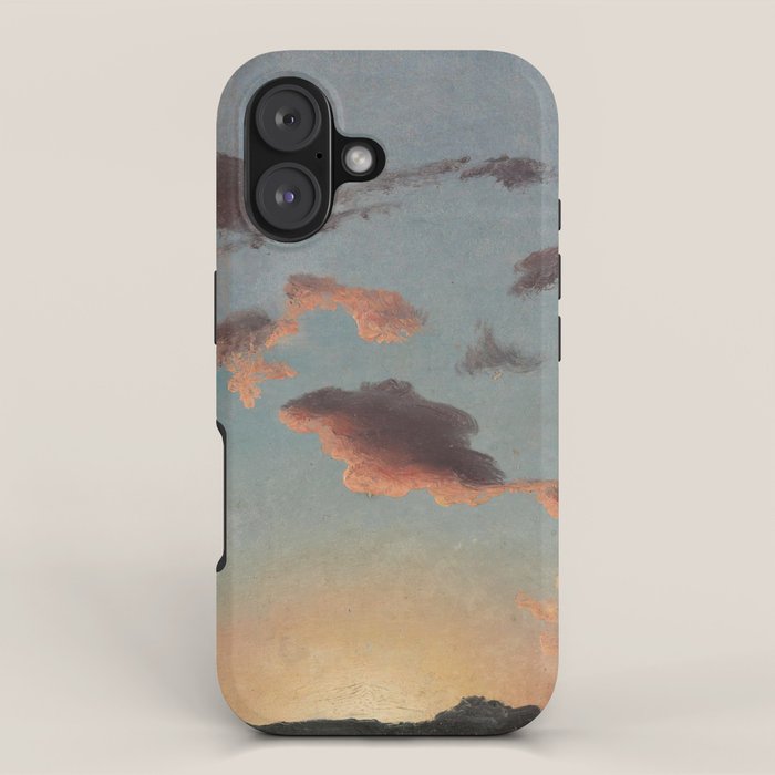 "Cloud Study" by Knud Baade, 1838 iPhone Case Gallery Image 1