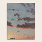 "Cloud Study" by Knud Baade, 1838 Notebook Gallery Image 4
