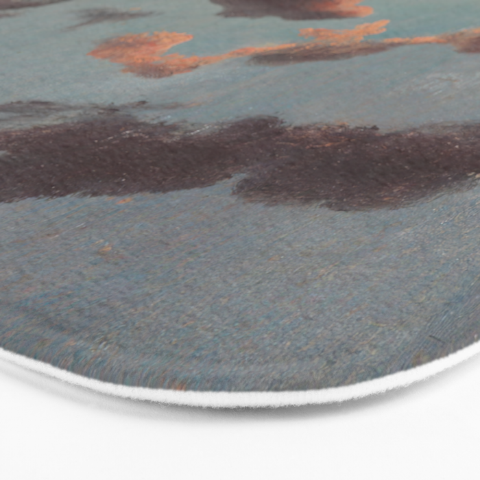 "Cloud Study" by Knud Baade, 1838 Bath Mat Gallery Image 3