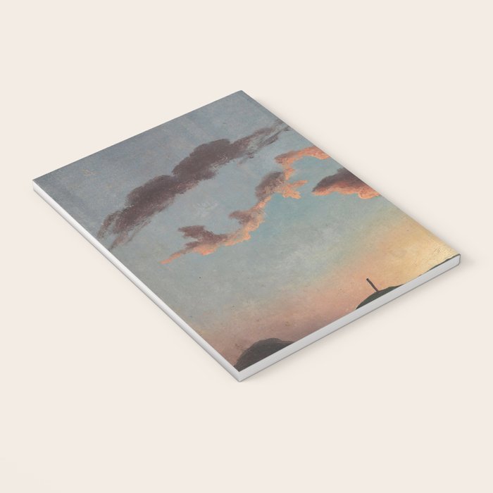 "Cloud Study" by Knud Baade, 1838 Notebook Gallery Image 3