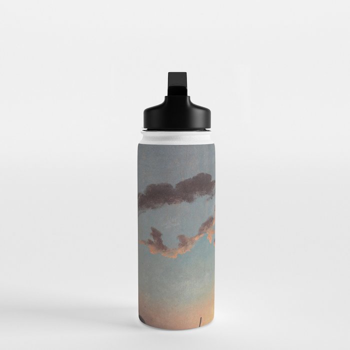 "Cloud Study" by Knud Baade, 1838 Water Bottle Gallery Image 3