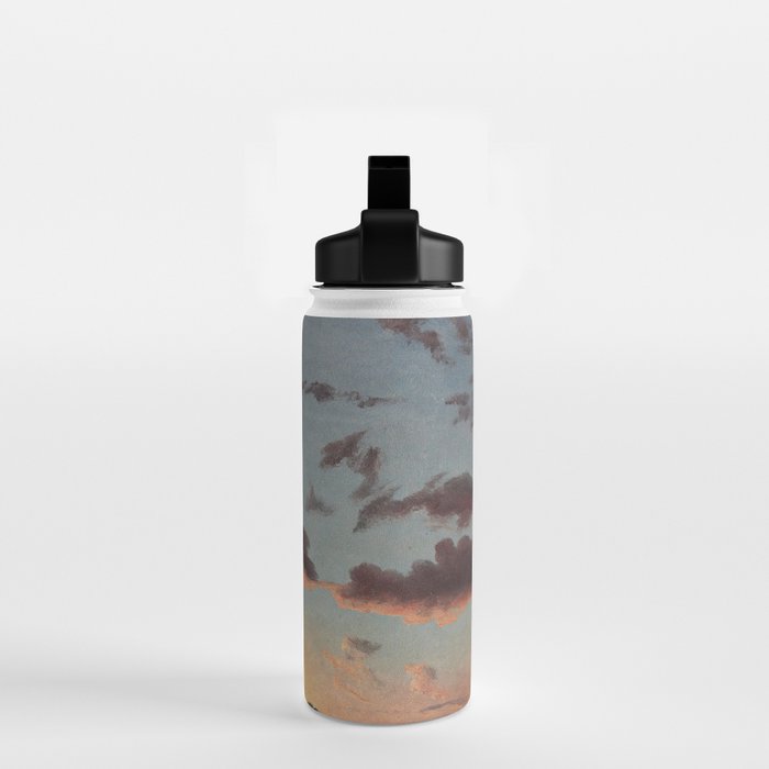 "Cloud Study" by Knud Baade, 1838 Water Bottle Gallery Image 2