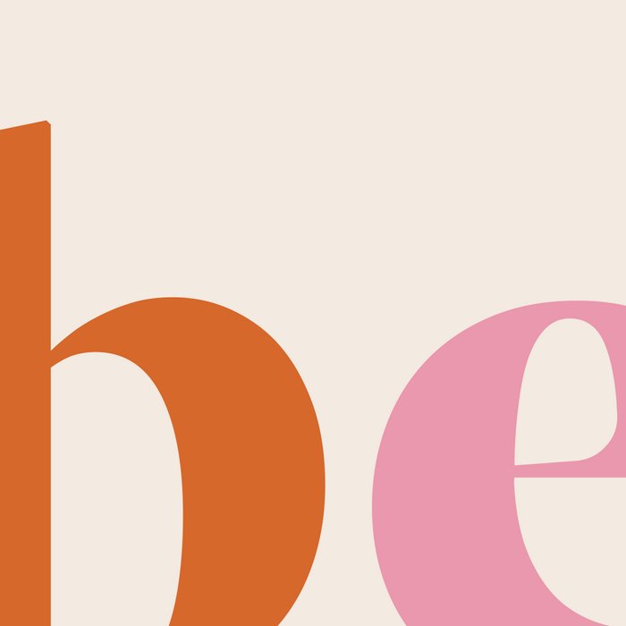 Be kind colorful retro Coffee Mug Gallery Image 2