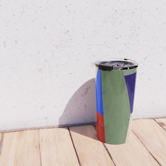 Abstract Shapes 22 Travel Mug Gallery Image 4