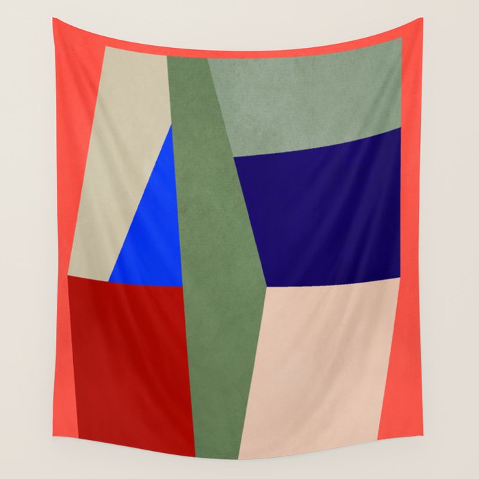 Abstract Shapes 22 Wall Tapestry Gallery Image 4