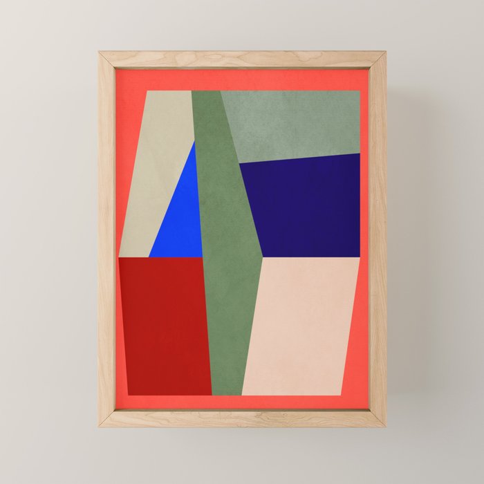 Abstract Shapes 22 Mini Art Print Gallery Image 1