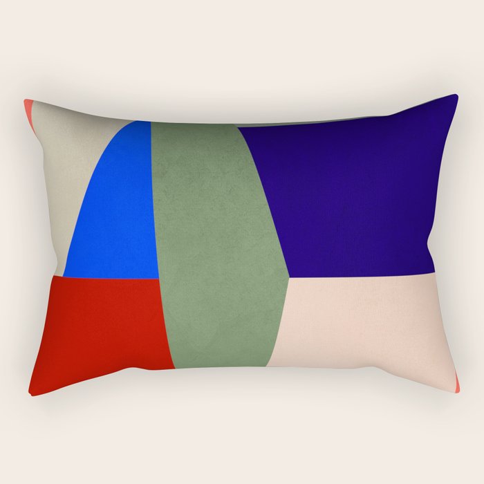 Abstract Shapes 22 Rectangular Pillow Gallery Image 2
