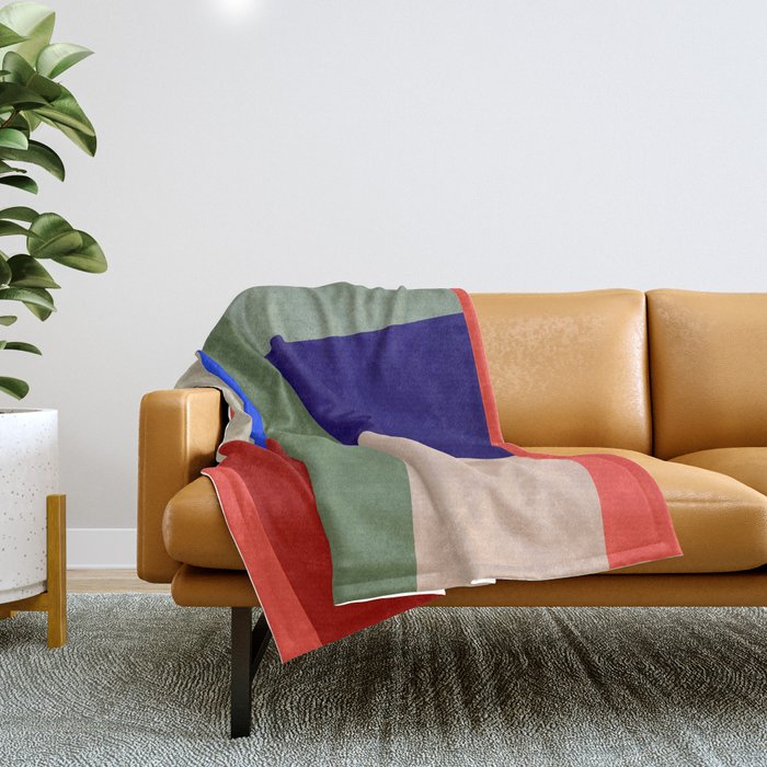 Abstract Shapes 22 Throw Blanket Gallery Image 1
