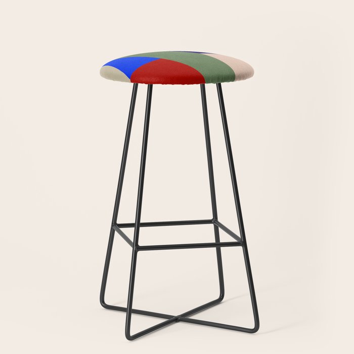 Abstract Shapes 22 Stool Gallery Image 1