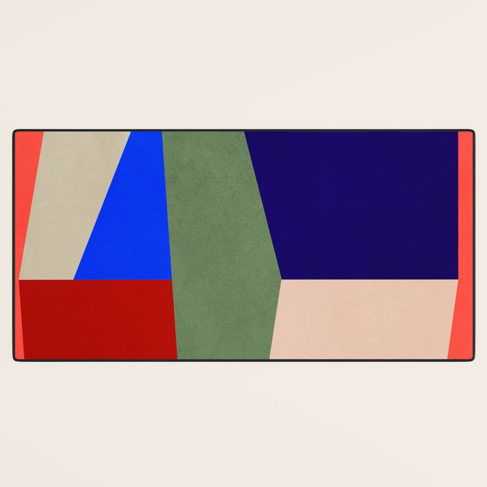 Abstract Shapes 22 Desk Mat Gallery Image 3
