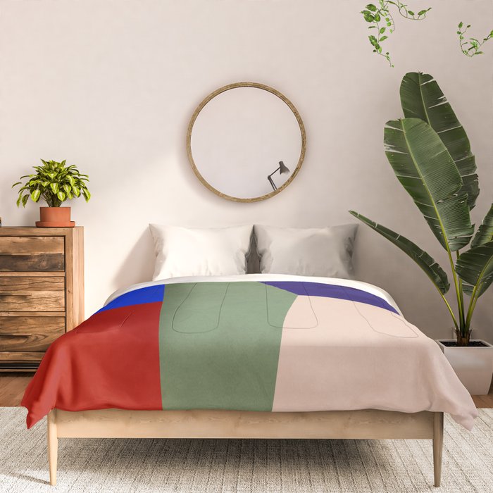 Abstract Shapes 22 Comforter Gallery Image 3