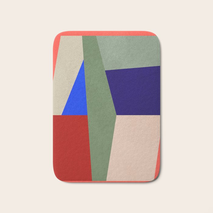 Abstract Shapes 22 Bath Mat Gallery Image 1