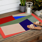 Abstract Shapes 22 Outdoor Rug Gallery Image 2