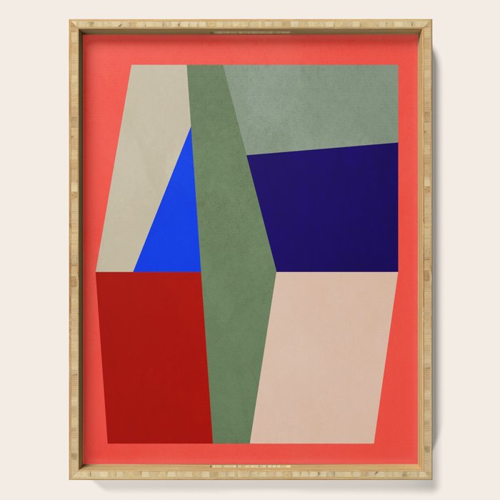 Abstract Shapes 22 Serving Tray Gallery Image 1