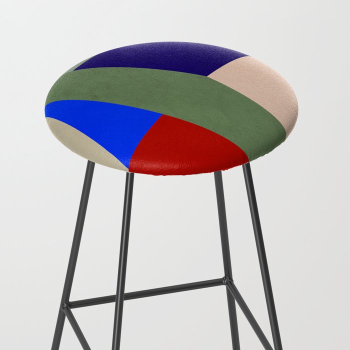 Abstract Shapes 22 Stool Gallery Image 2