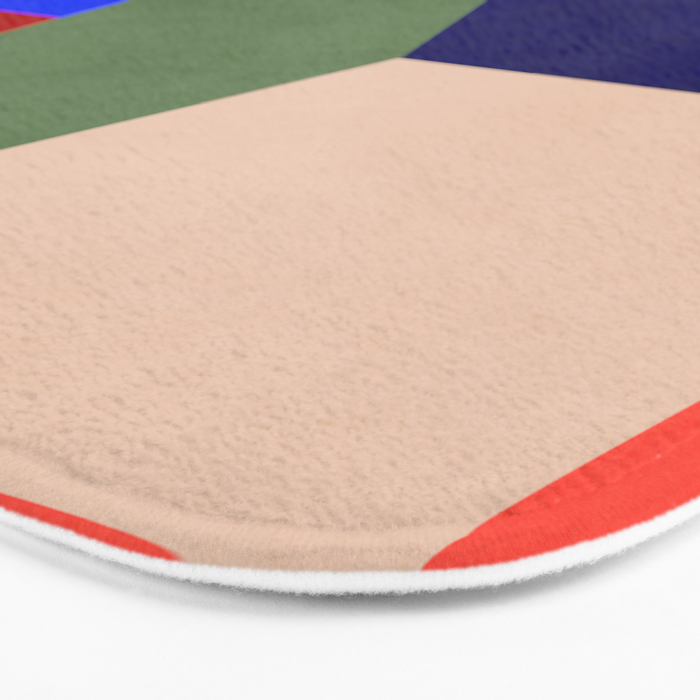 Abstract Shapes 22 Bath Mat Gallery Image 3