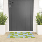 Abstract in Kiwi Welcome Mat Gallery Image 3