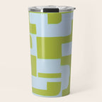 Abstract in Kiwi Travel Mug Gallery Image 1