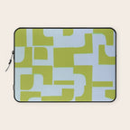 Abstract in Kiwi Laptop Sleeve Gallery Image 1