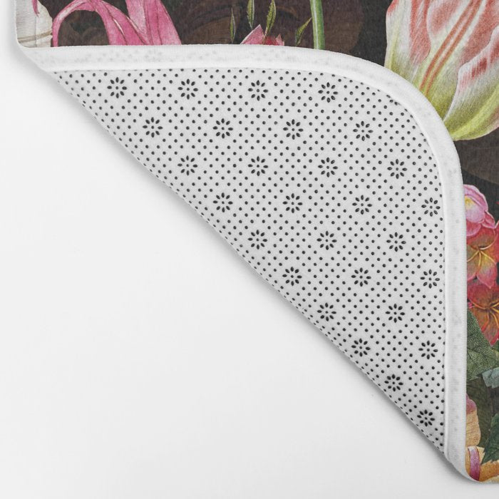 Vintage & Shabby Chic - Midnight Rose Garden Bath Mat Gallery Image 2