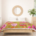 Patch Print Duvet Cover Gallery Image 3