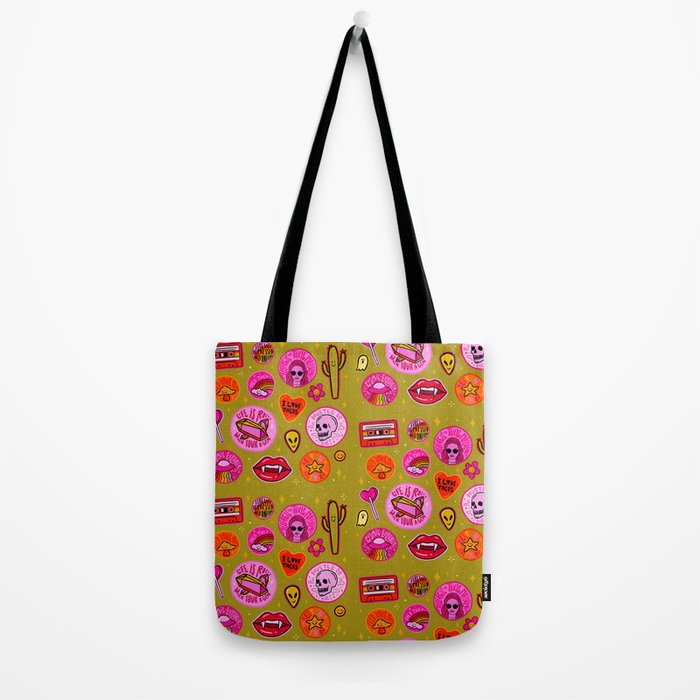 Patch Print Tote Bag Gallery Image 2