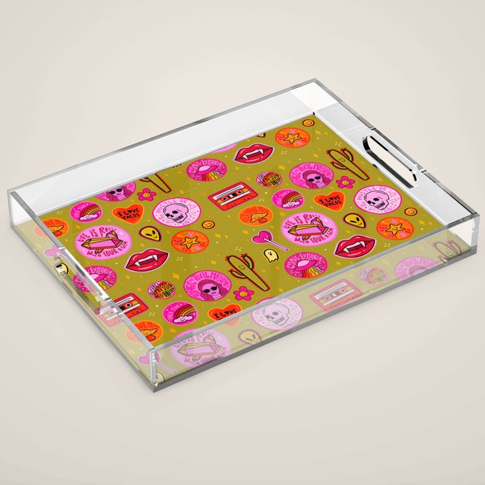 Patch Print Acrylic Tray Gallery Image 1
