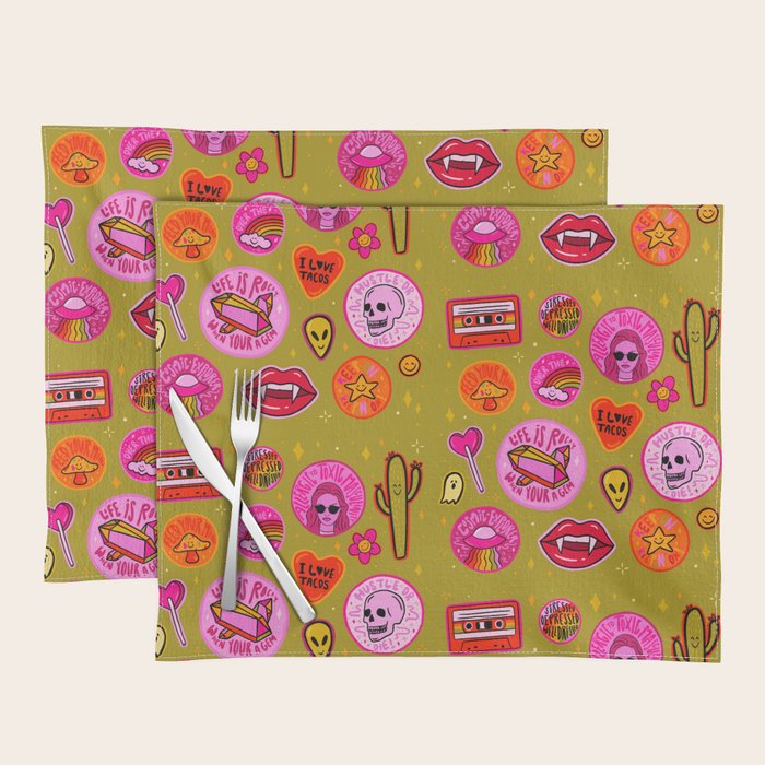 Patch Print Placemat Gallery Image 1