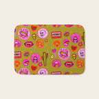 Patch Print Bath Mat Gallery Image 1